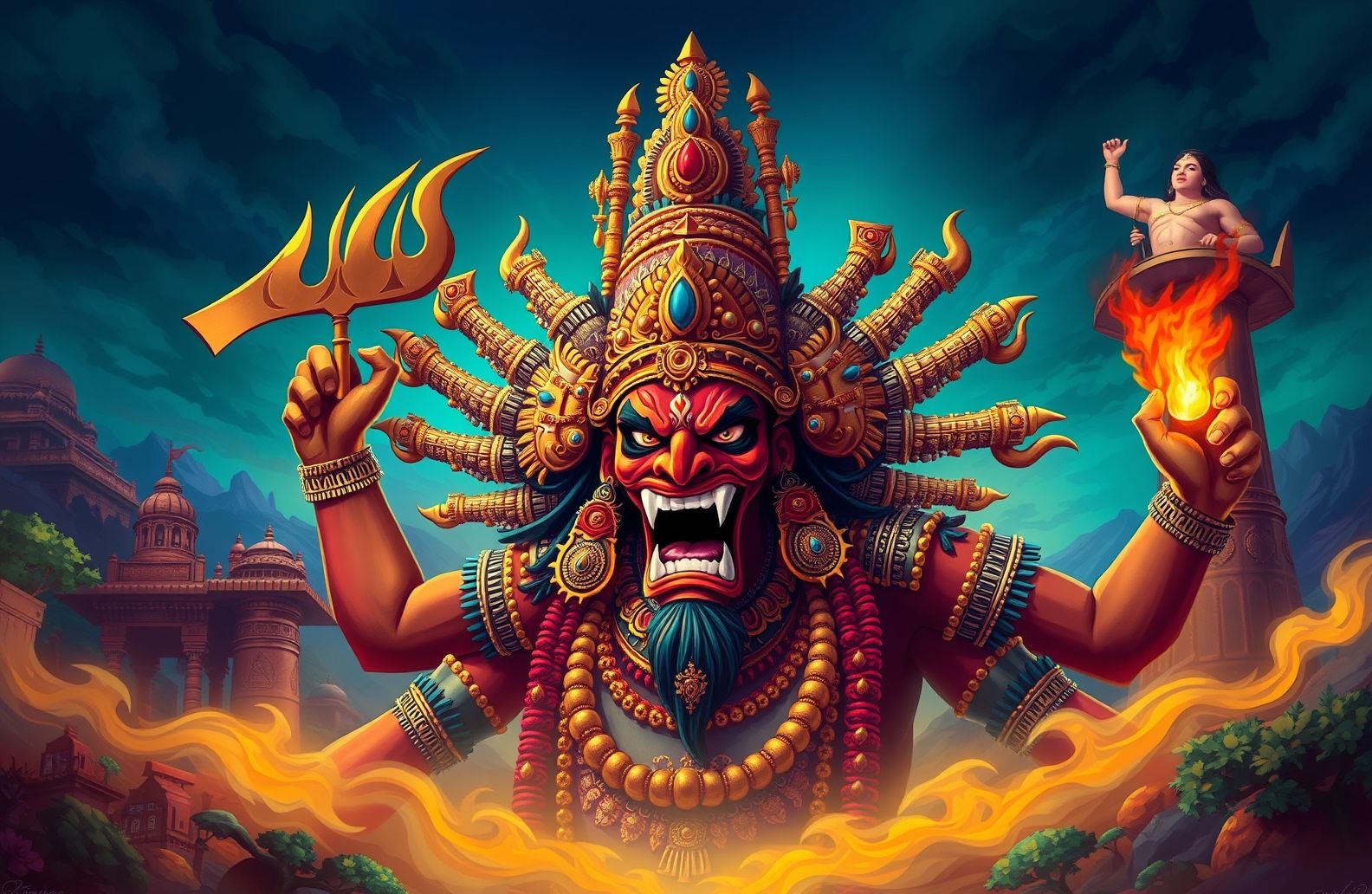 Ravanasura Wallpaper