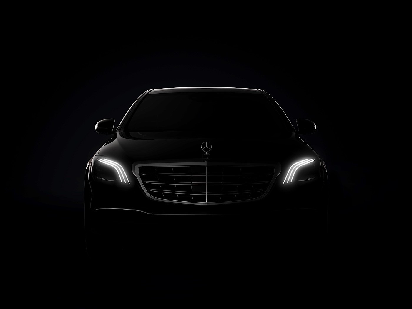 Mercedes Benz S Class W222 Facelift Is Teased One Last Time