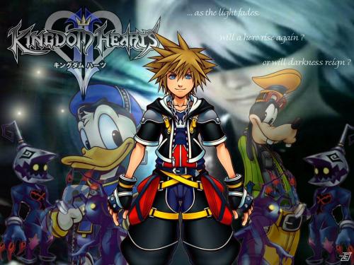 HD Kingdom Hearts Widescreen Wallpaper