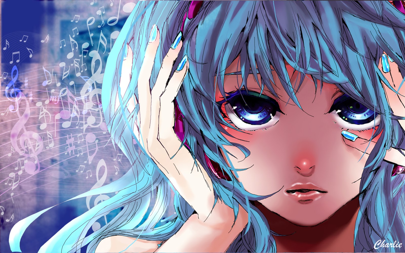 Beautiful Anime Girl HD Wallpaper Ivy