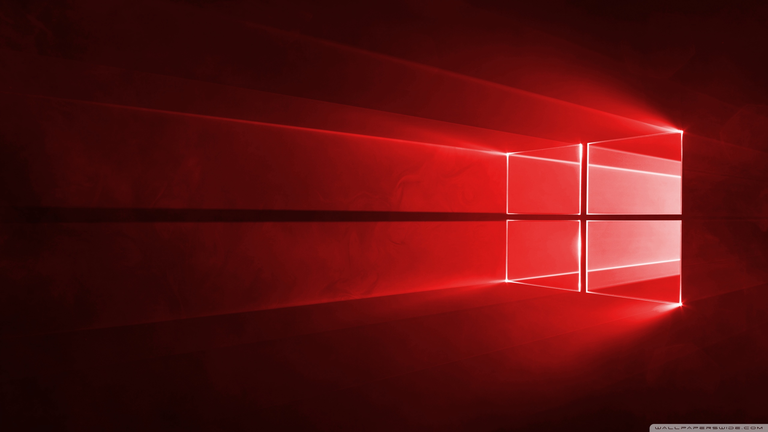 Windows 10 Red in 4K 4K HD Desktop Wallpaper for Wide Ultra
