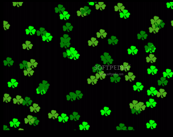 Saint Patrick S Shamrocks Screensaver This Is Only One Image From