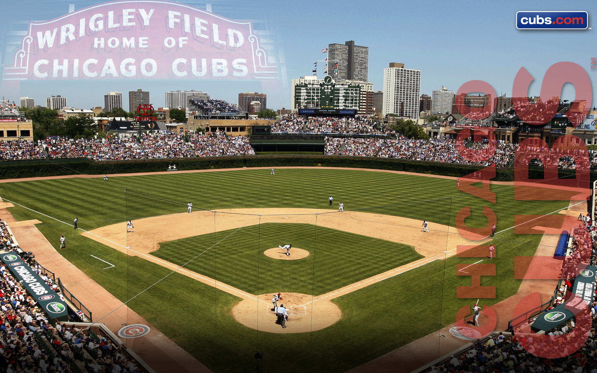 Chicago Cubs Desktop Wallpaper 1920x1200