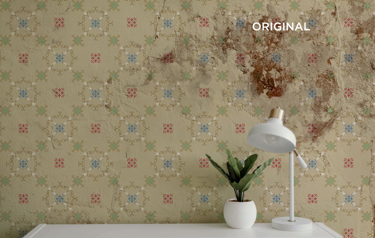 Replace Damaged Wallpaper At Kathleen Lynch