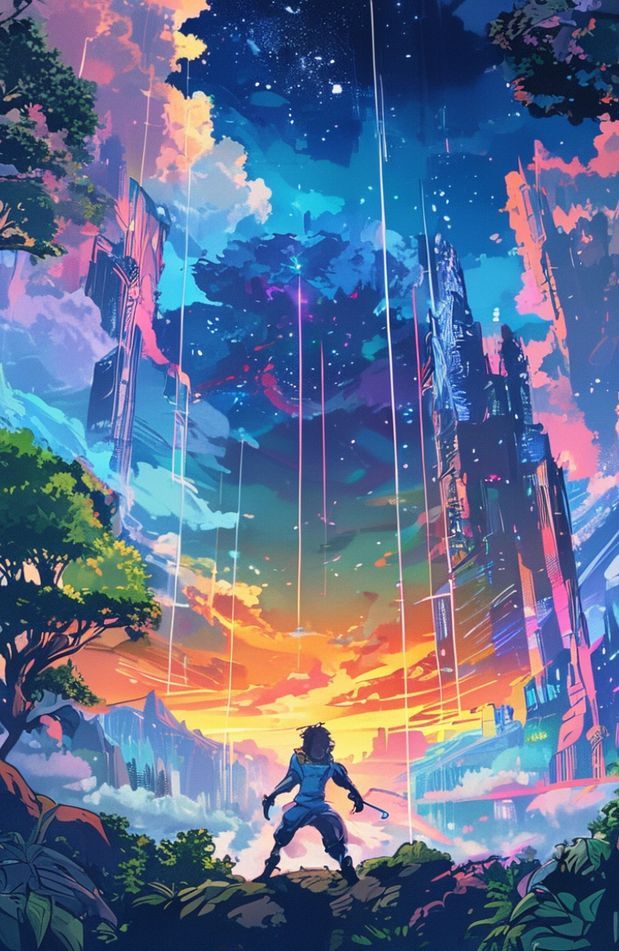 Triple Monitor Anime Wallpaper
