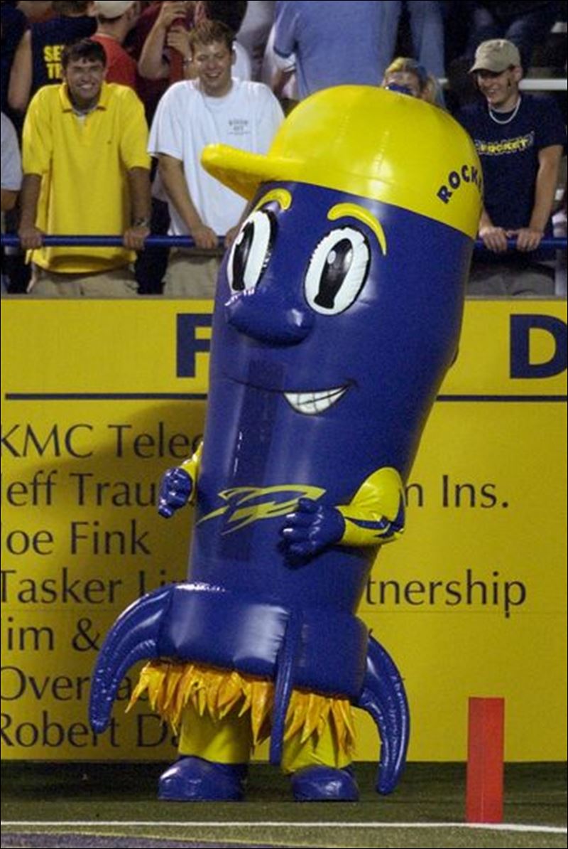 Pin Toledo Rockets Mascot
