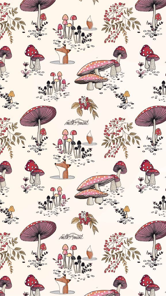 33 Kawaii Mushroom Wallpapers  WallpaperSafari