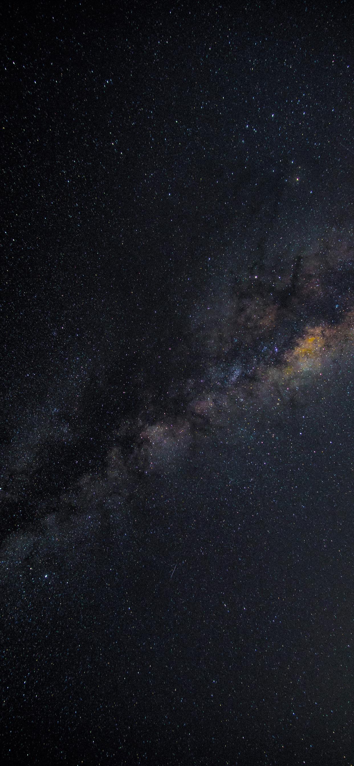 Milky Way Galaxy iPhone X Wallpaper