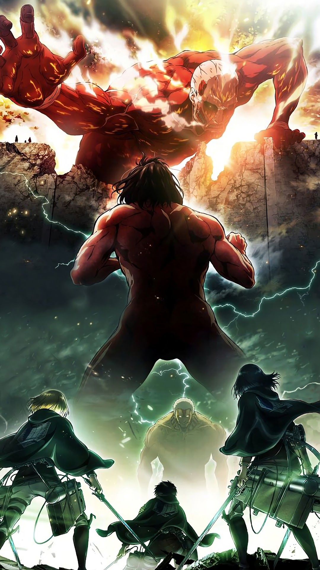 Free Download Attack On Titan Wallpapers On Wallpaperdog 1080x19 For Your Desktop Mobile Tablet Explore 34 Attack On Titan Season 2 Wallpapers Attack On Titan Wallpaper Attack On Titan