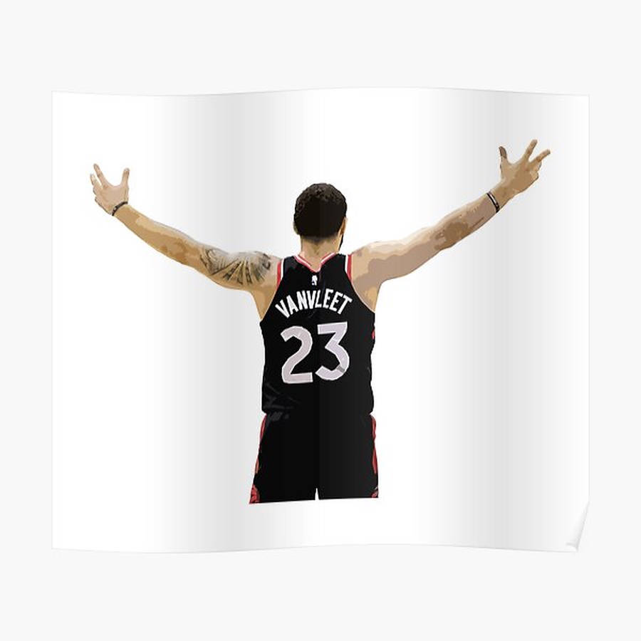 Fred Vanvleet Back Art Wallpaper