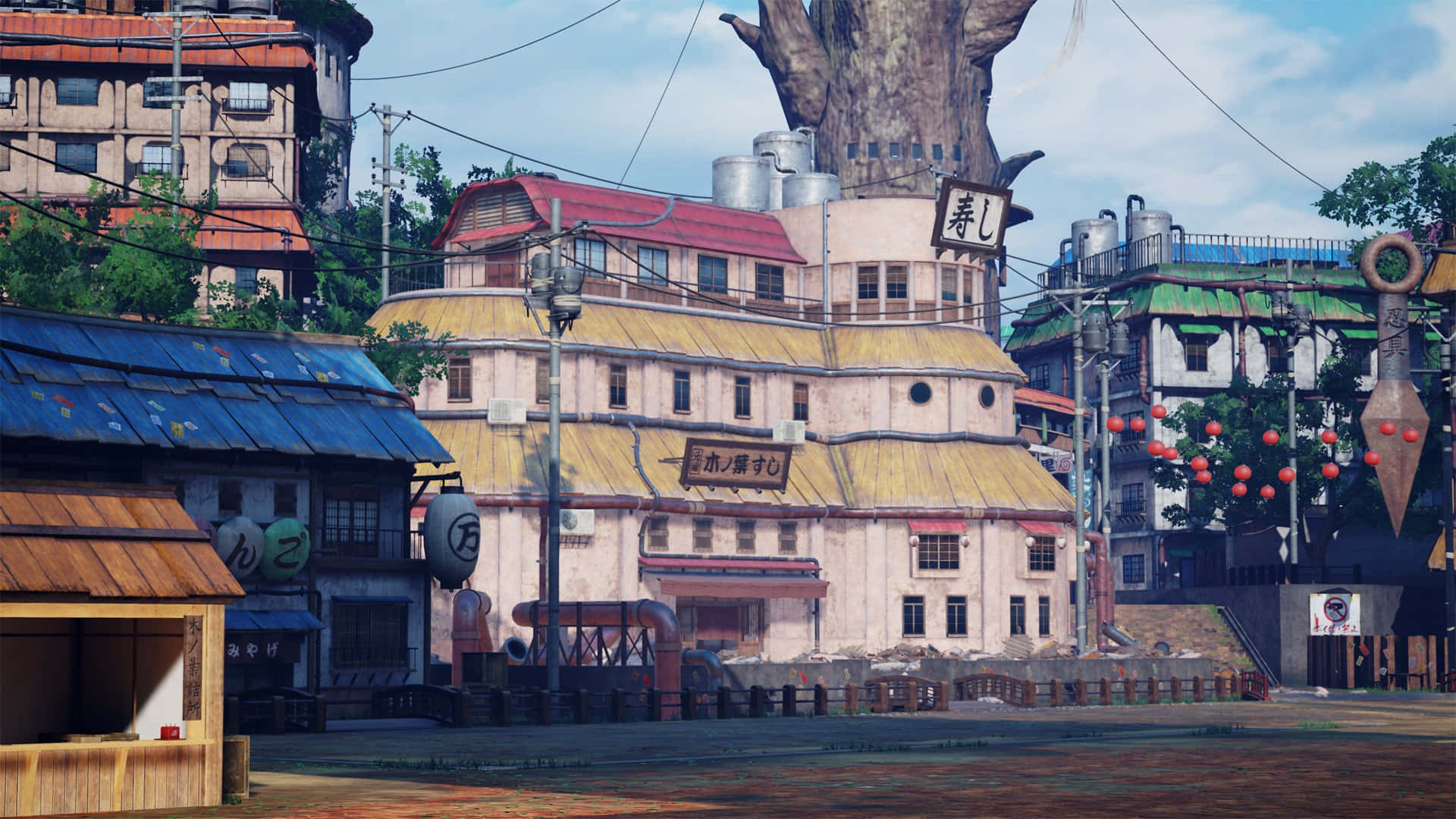 Hidden Leaf Village Wallpaper