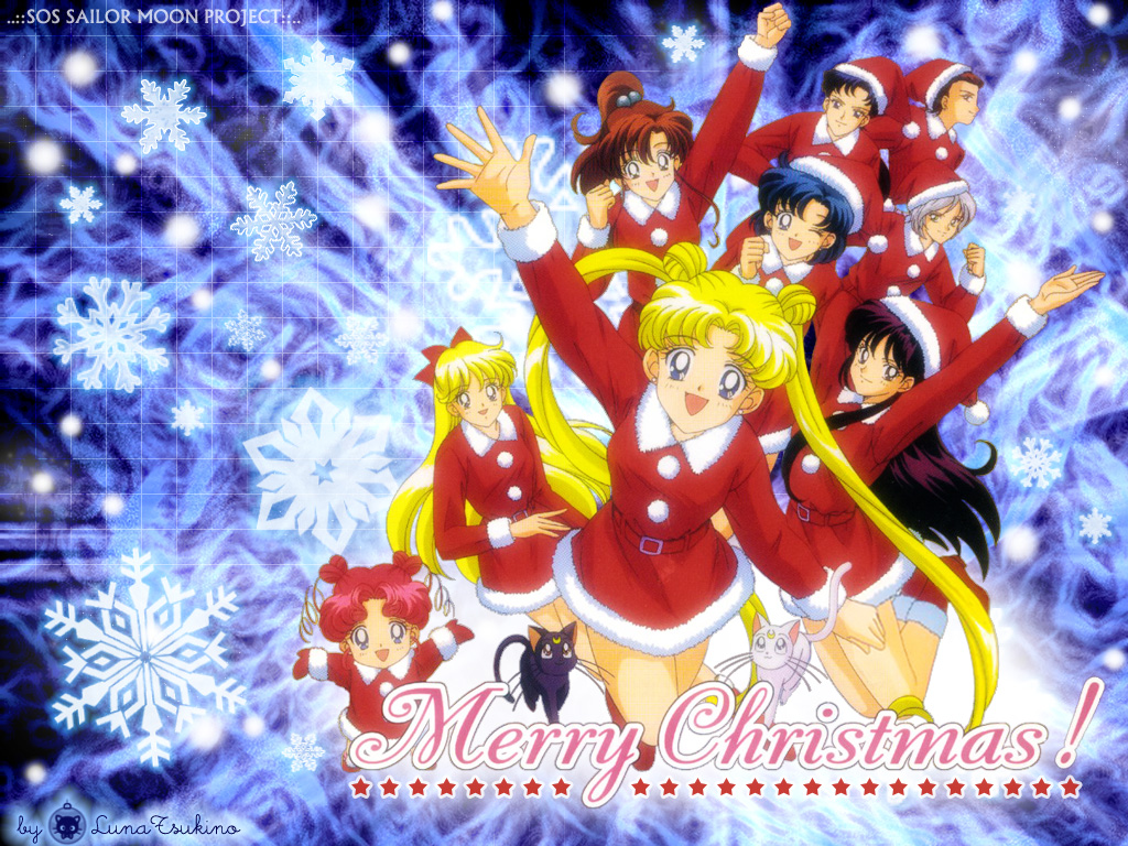 Moon Wallpaper Bishoujo Senshi Sailor Christmas