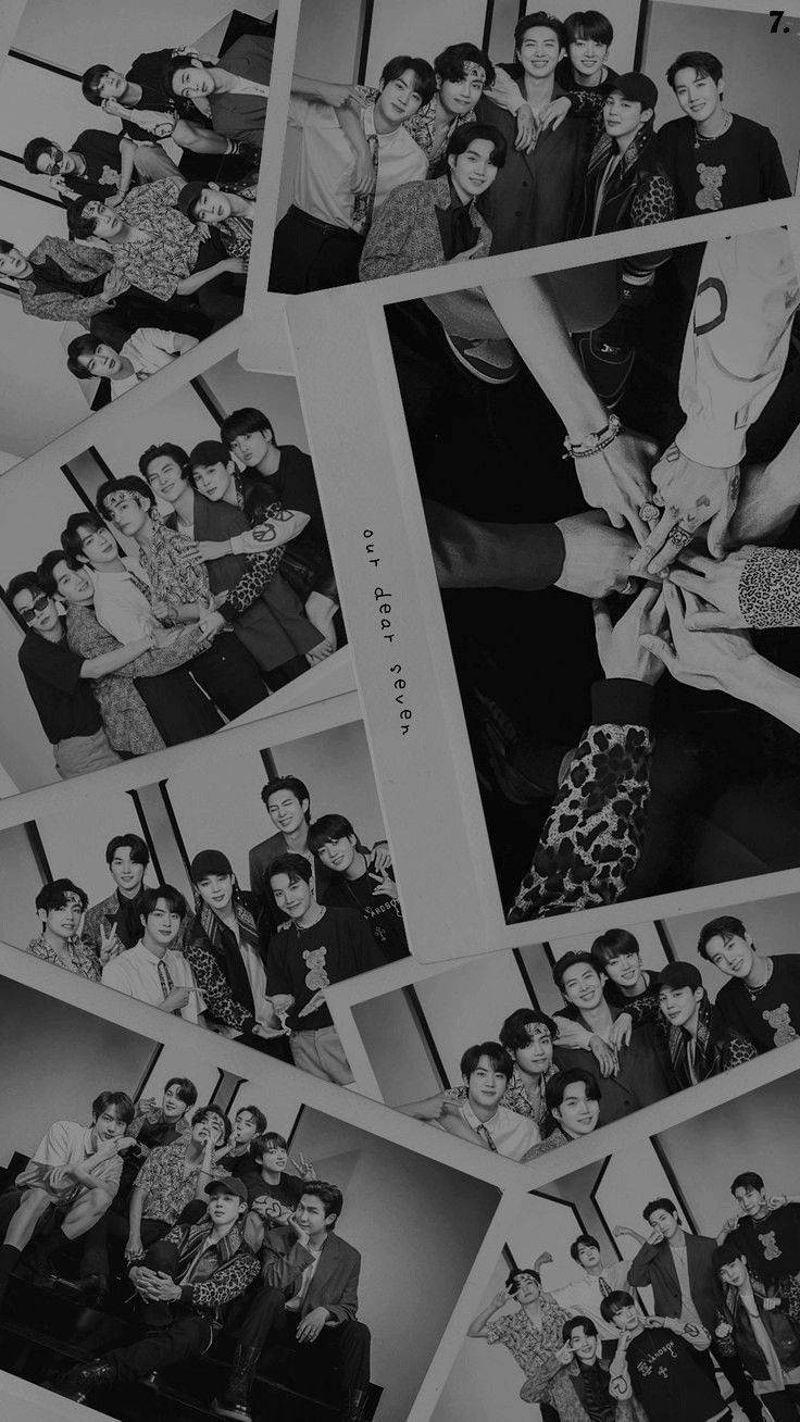 Black Bts Aesthetic Wallpaper