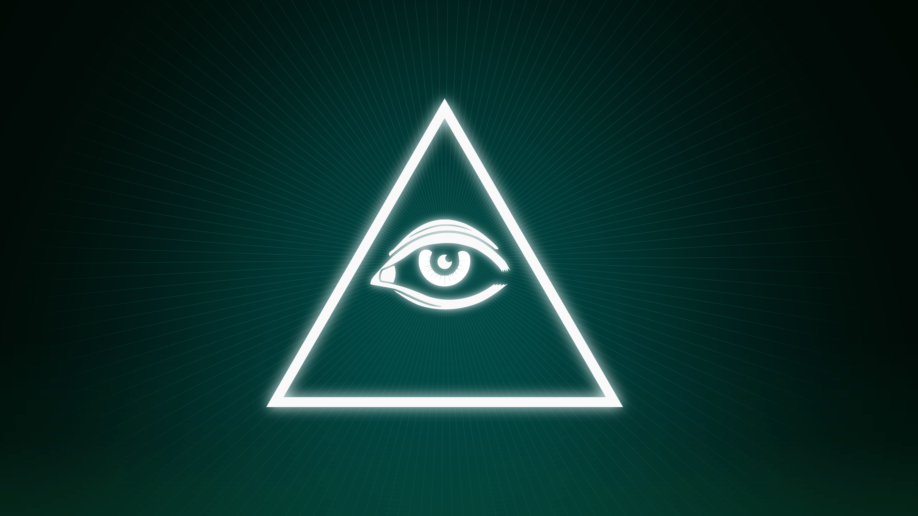 Illuminati Eye Triangle Wallpaper Top