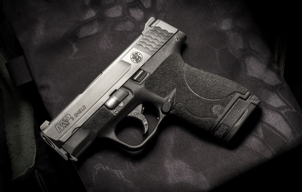 Wallpaper Smith Wesson Shield 9mm Pistol Weapon