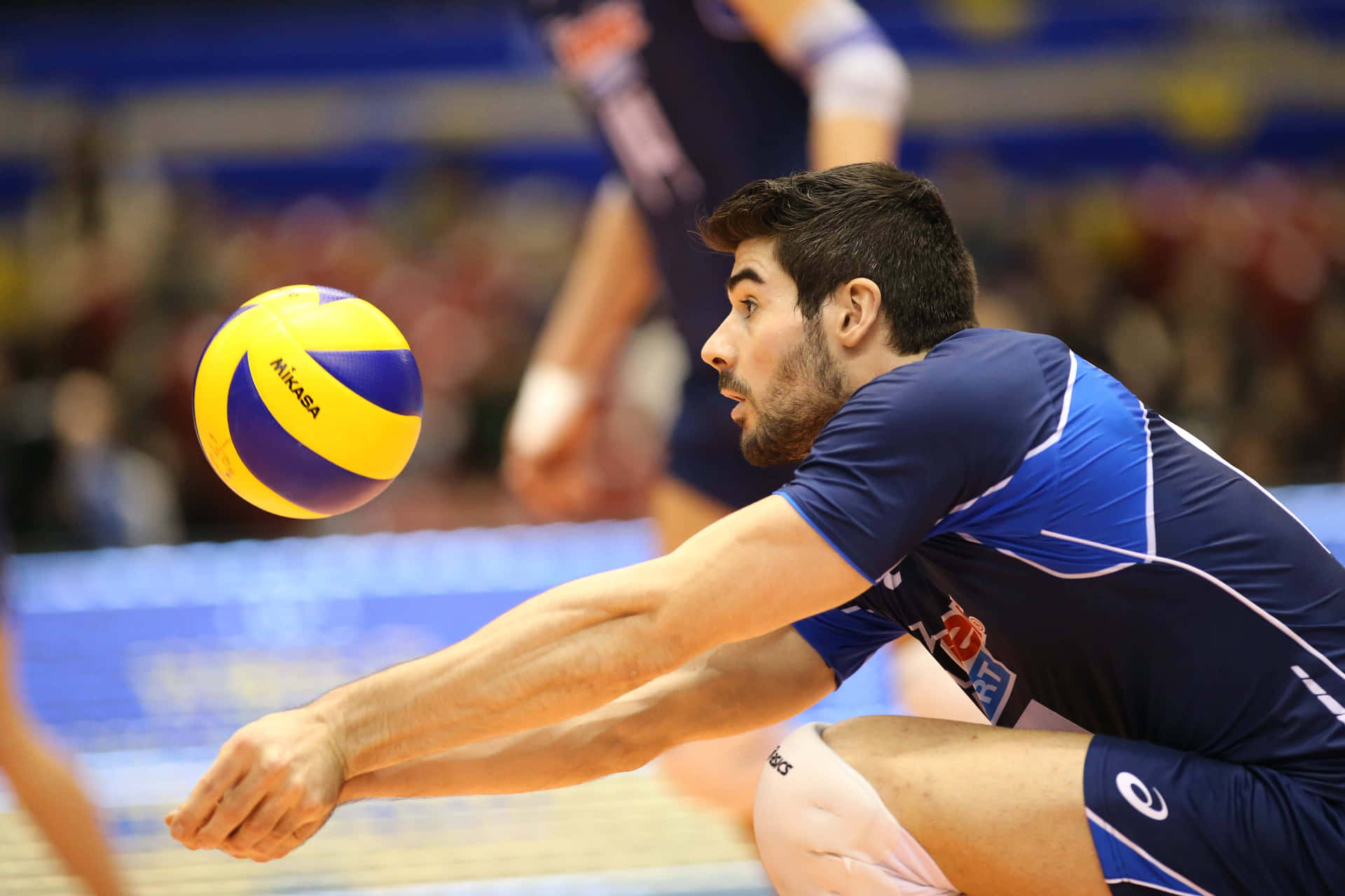 4k Volleyball Background Playing Wallpaper
