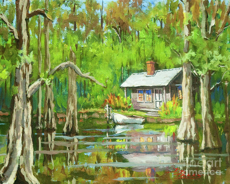 Pin Paintings Of Louisiana Swamps And Bayous