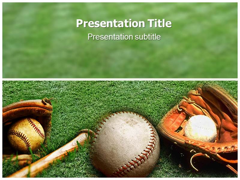 Free download Baseball PPT Powerpoint Templates Baseball Powerpoint