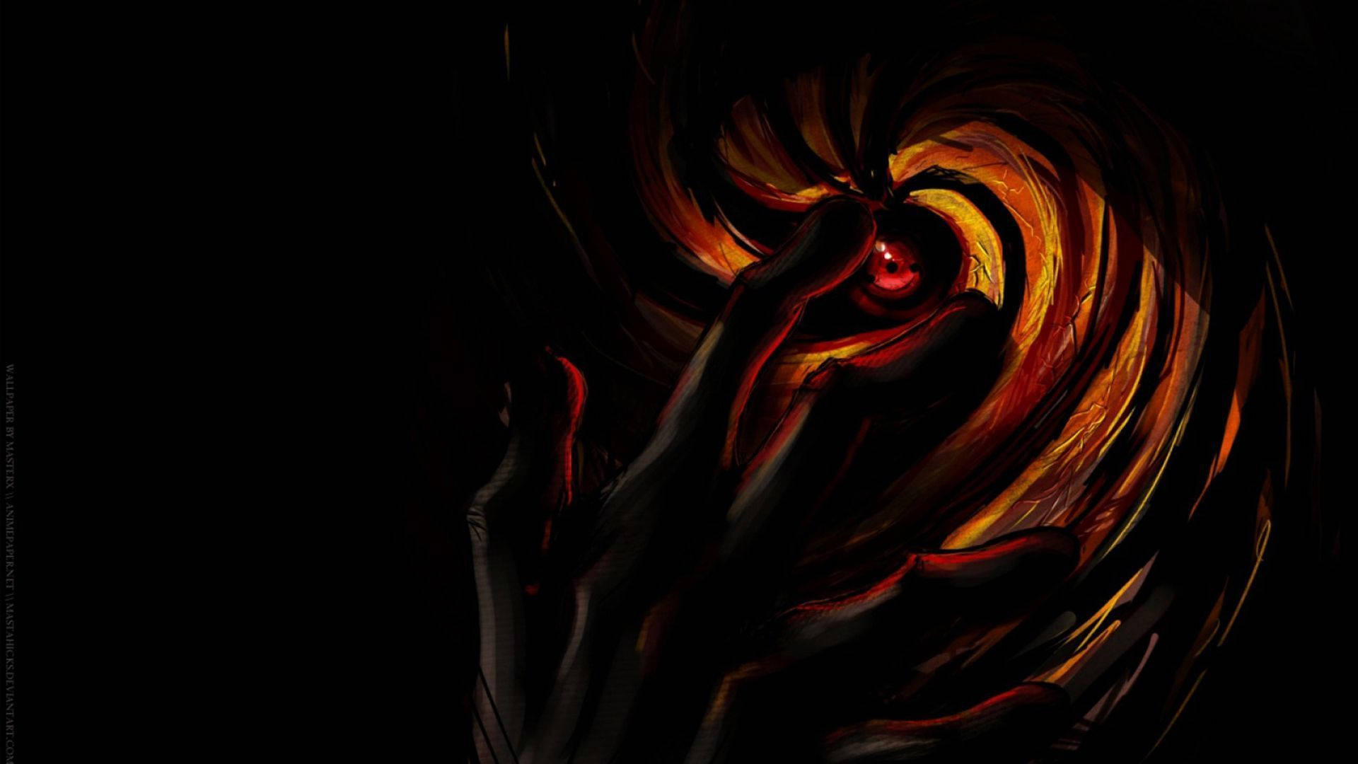 Dark Anime Aesthetic Desktop Wallpaper