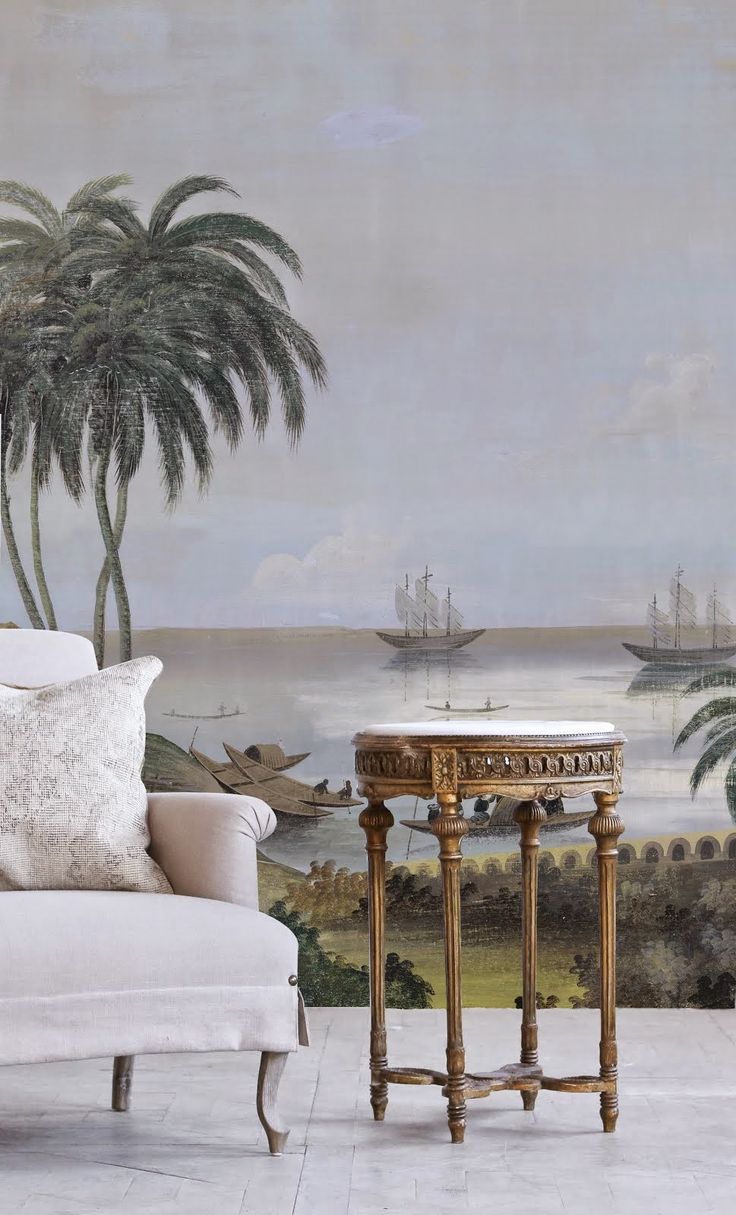 Wall Murals British Colonial Colours Palettes Style