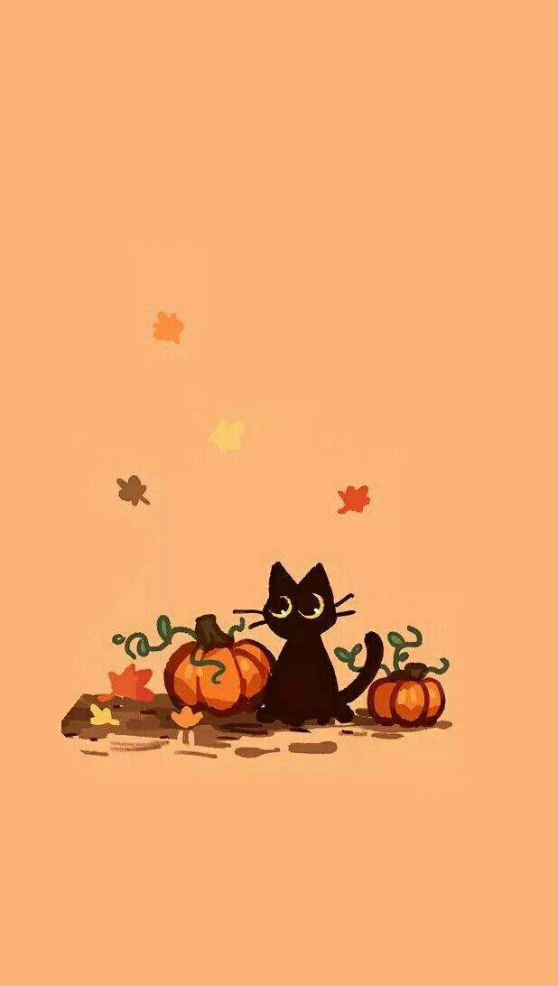 Cute Halloween Lockscreen October Wallpaper