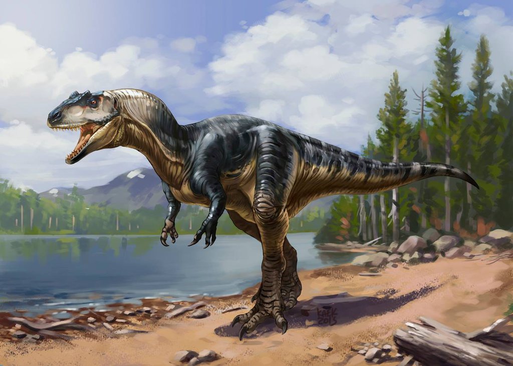 Allosaurus By Kaek