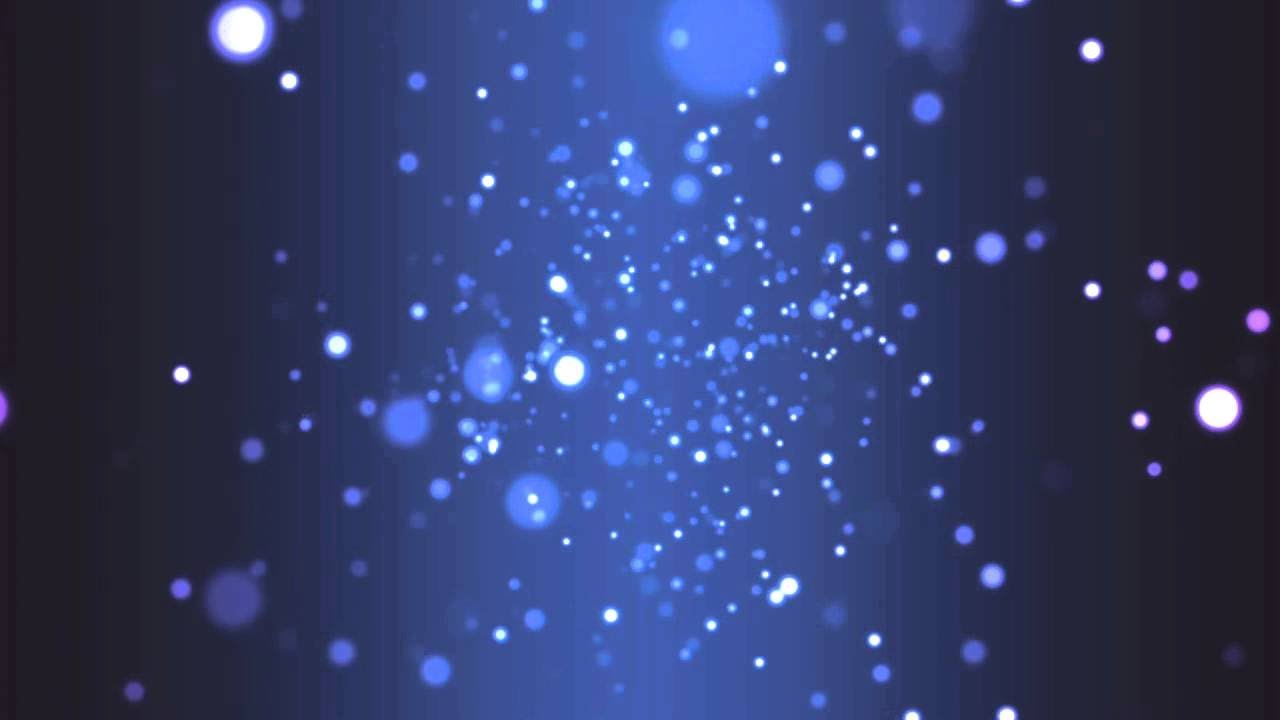 Blue Stars Space Particles No Copyright Video