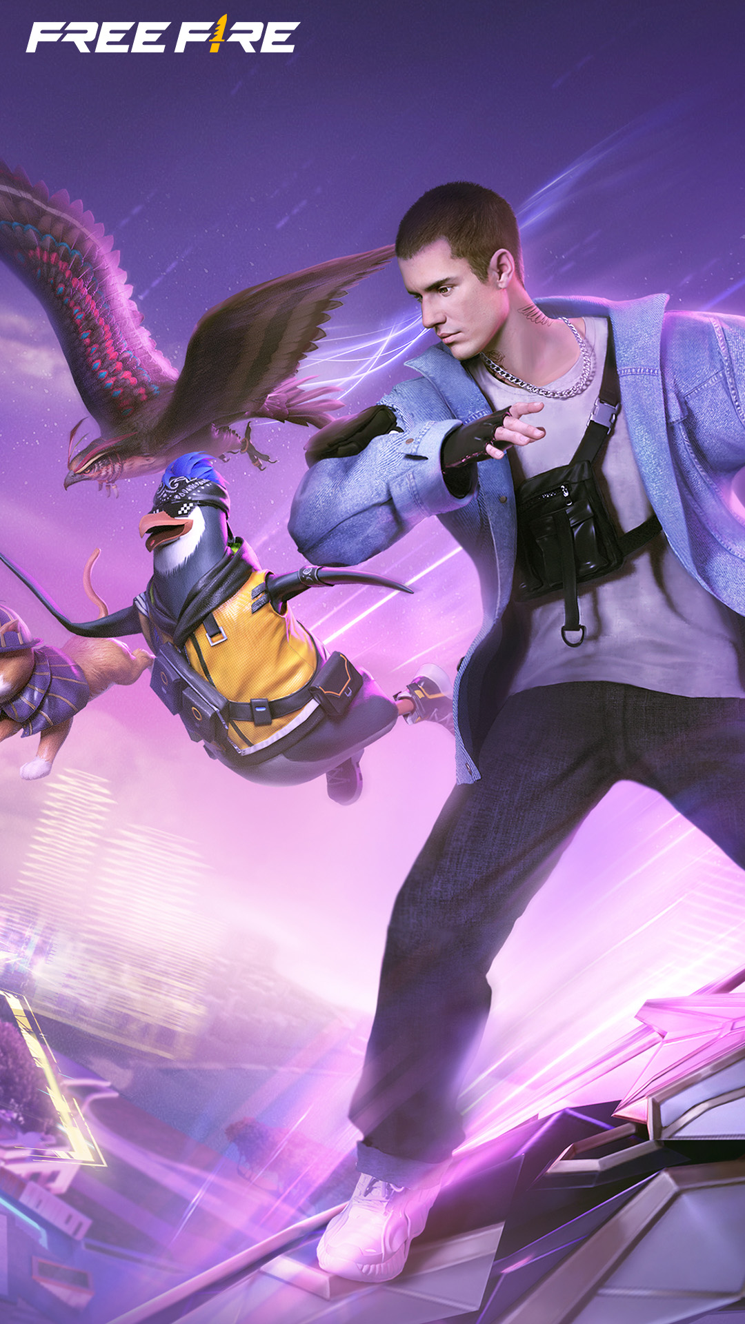 Garena Fire Dynamic Character Wallpaper