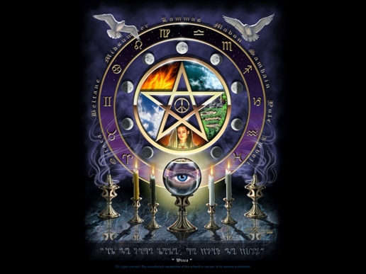 Wicca Desktop Wallpaper