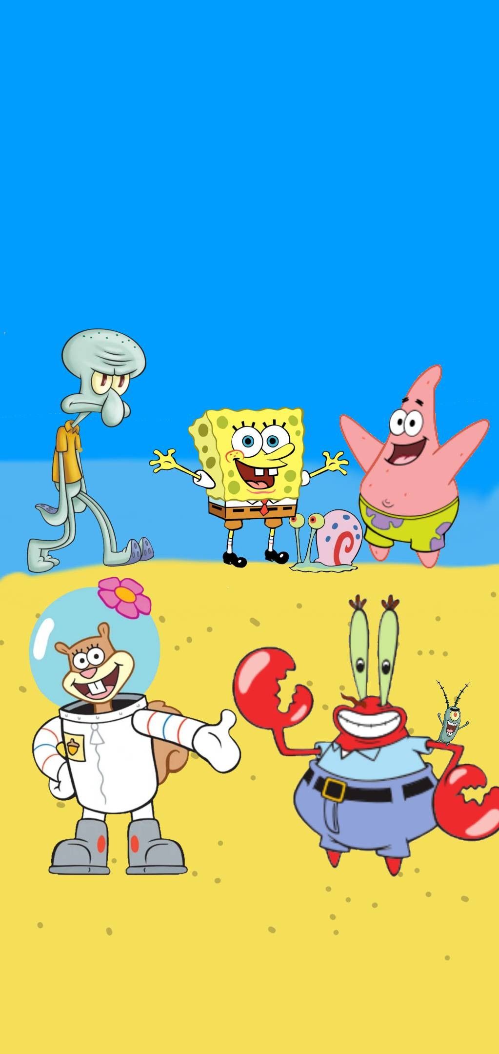 Annett G On Tv Spongebob Wallpaper