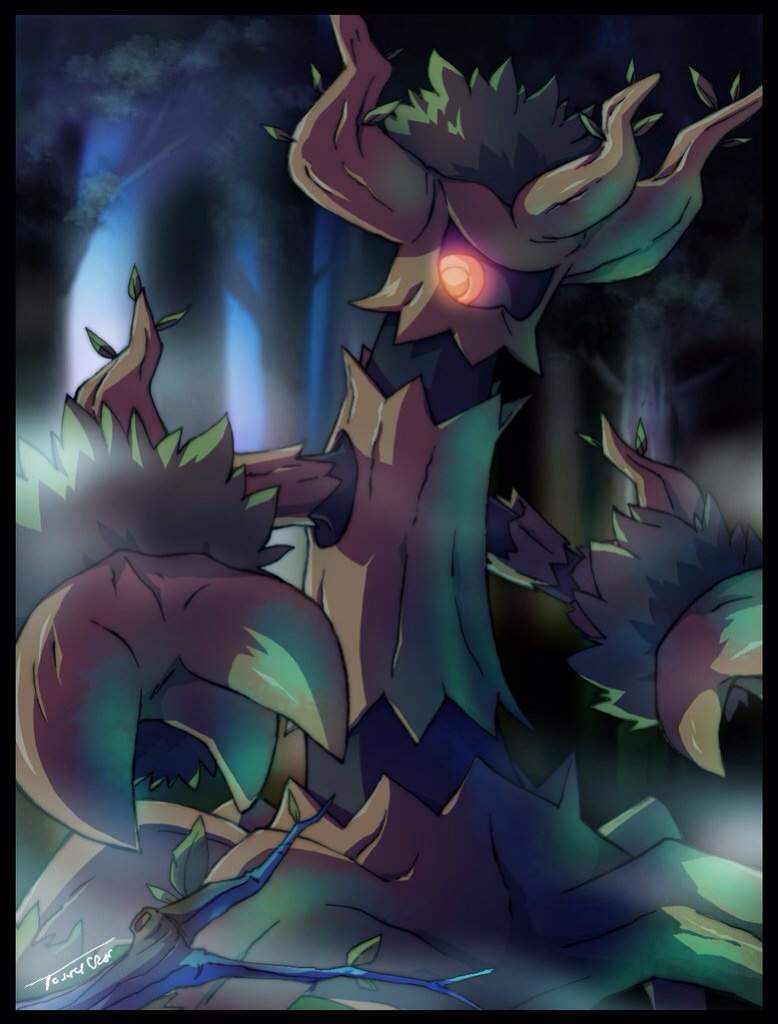 Finished piece: The guardian of the wood, Trevenant! :  r/PokemonSwordAndShield