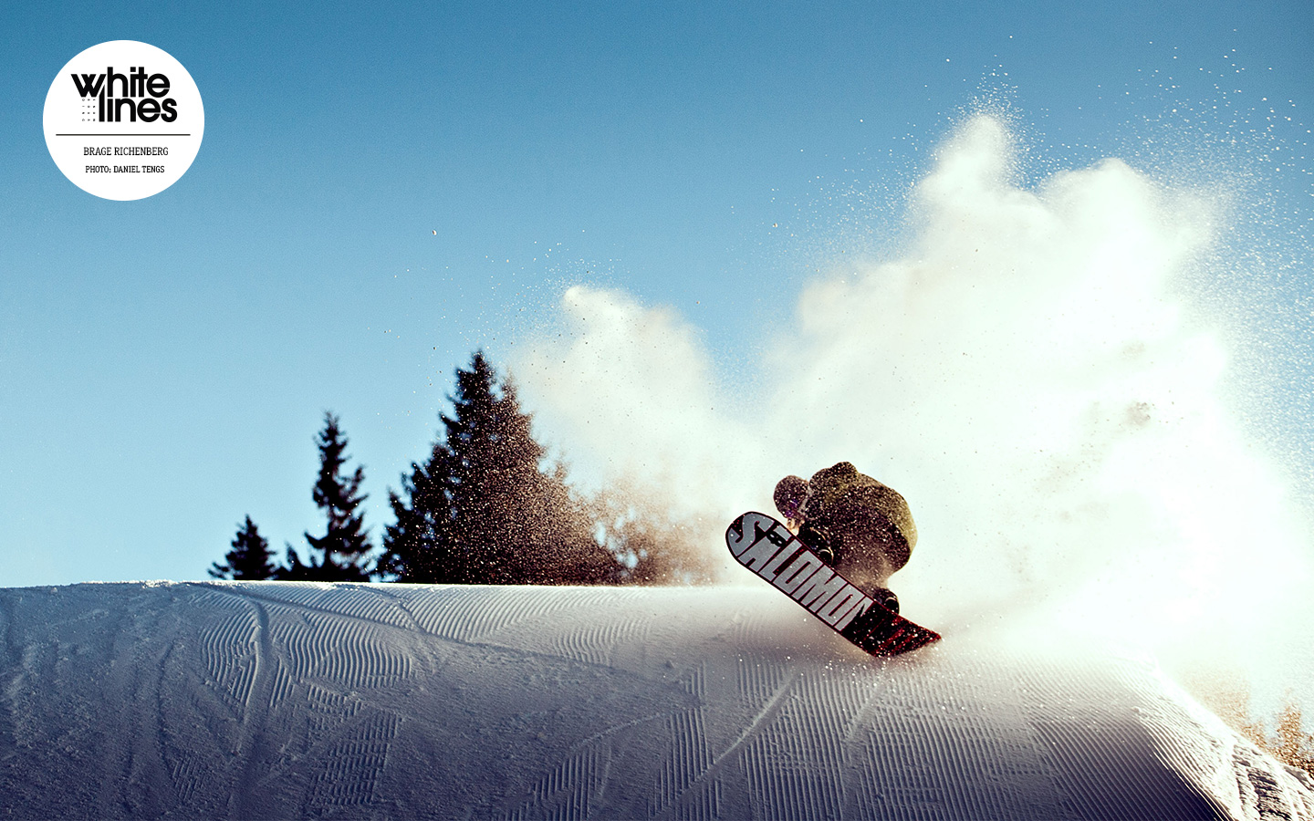 Snowboard Wallpaper Brage Richenberg Piste Slash Whitelines