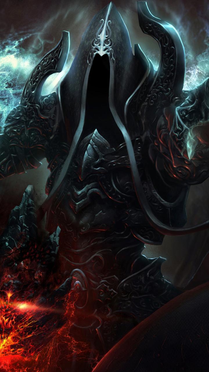 Diablo III Reaper Of Souls Phone Wallpaper by Tomasz Grnicki