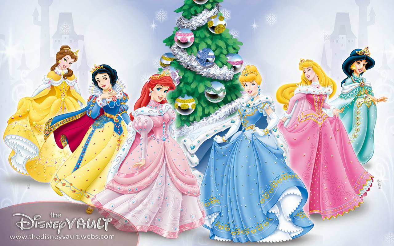 Disney Princess Christmas For Desktop HD Wallpapers Free Disney