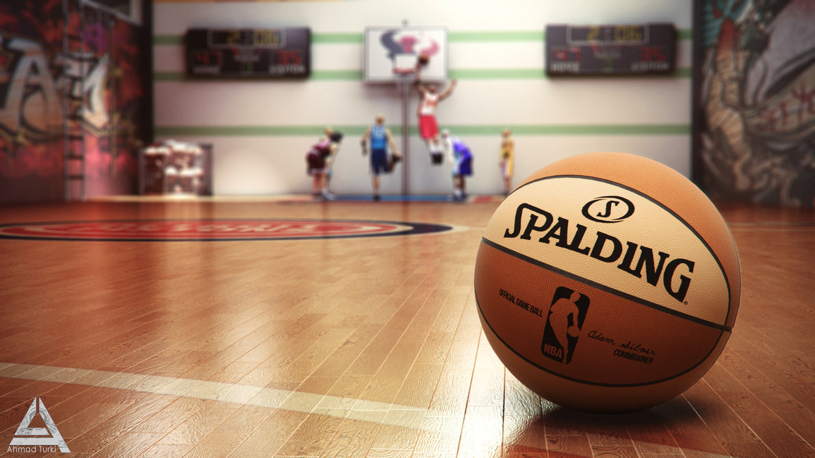 Basketball Court By Ahmadturk