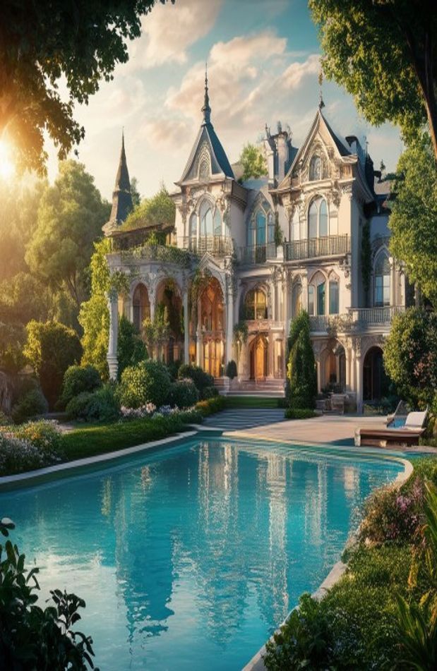 Luxury Mansion Wallpaper