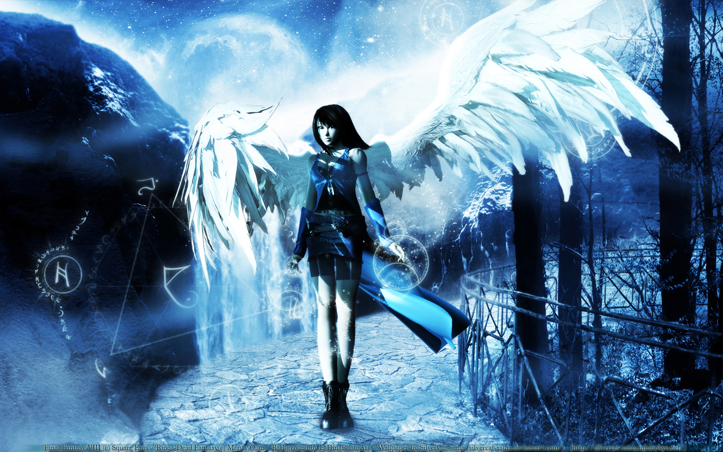 Final Fantasy Viii Rinoa Heartilly Wallpaper Background