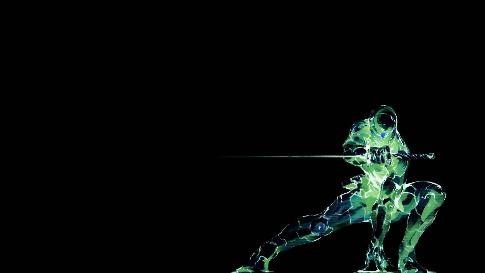 Metal Gear Ninjas Cyborg Gray Fox Wallpaper Hq