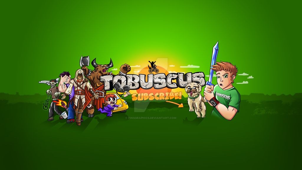 Tobuscus New Background Official By Finsgraphics On