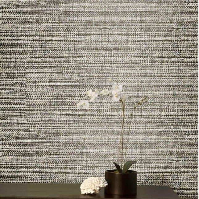 Horizontal Grey Stripe Wallpaper Fashion Wall Paper 3d Pvc