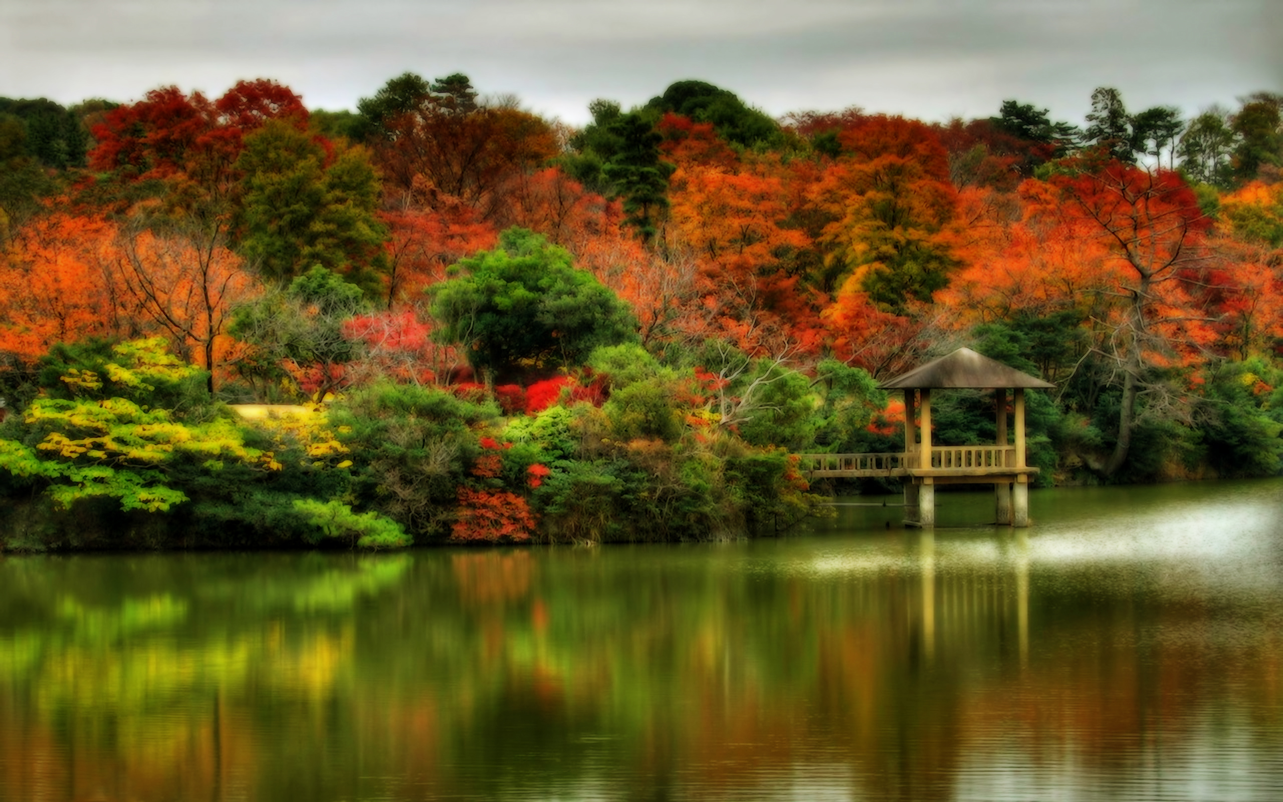 Autumn Time In Nature Desktop Wallpaper For