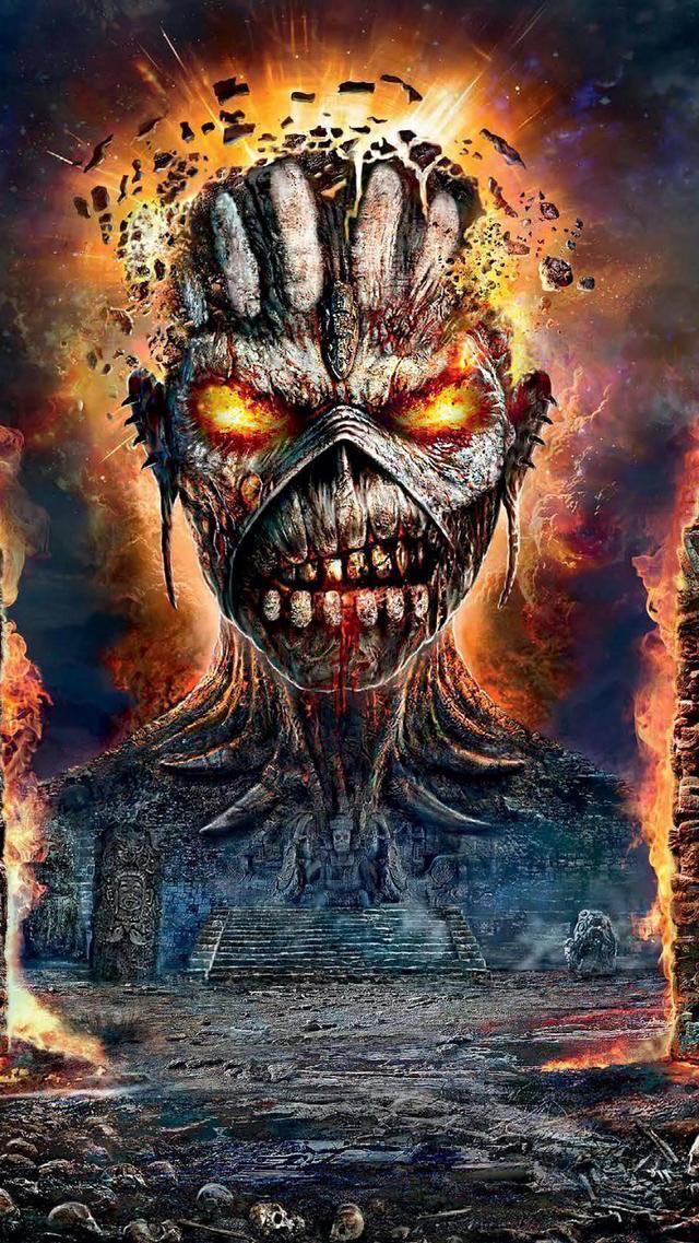 This Makes A Nice Phone Wallpaper R Ironmaiden
