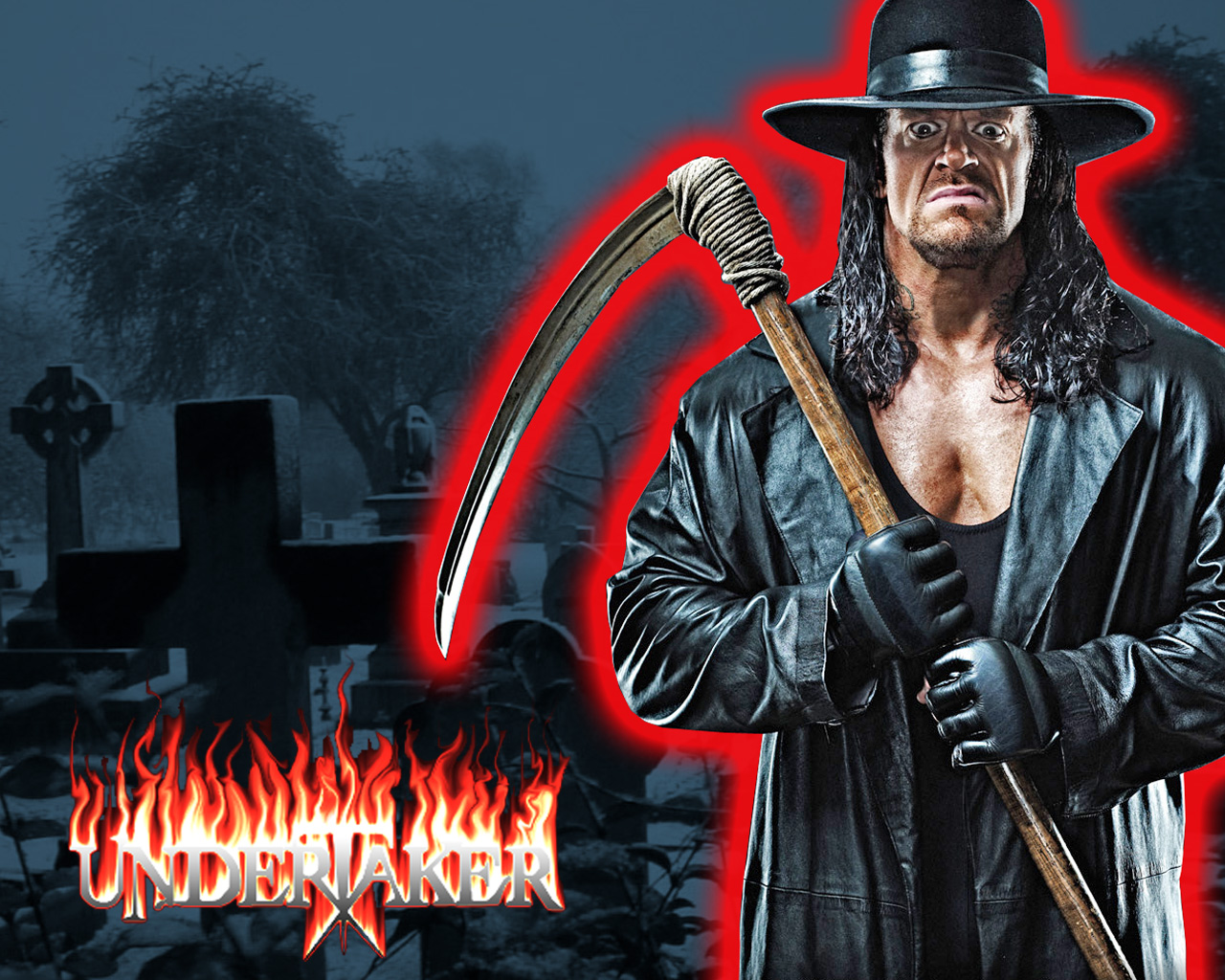 Wrestling Stars Undertaker New Wallpaper