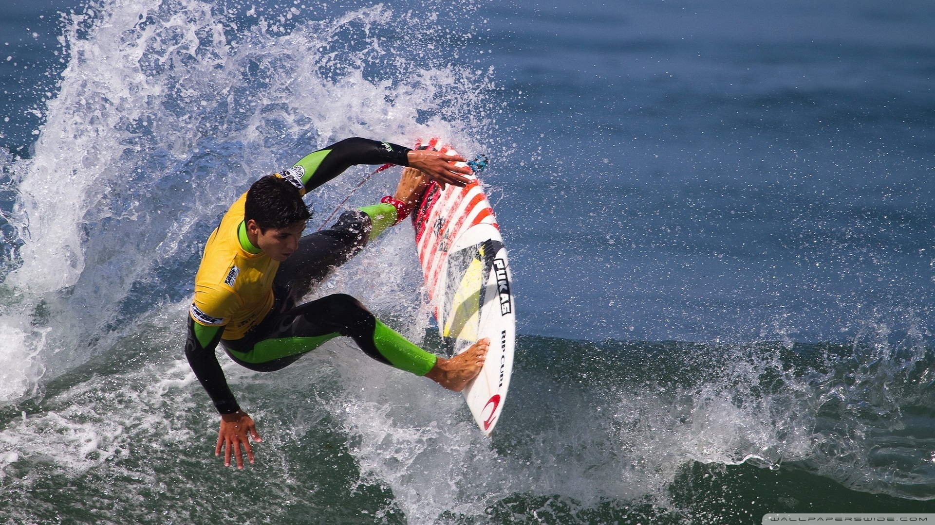 Riding The Wawe HD Wallpaper Sport Surfing Water Sports