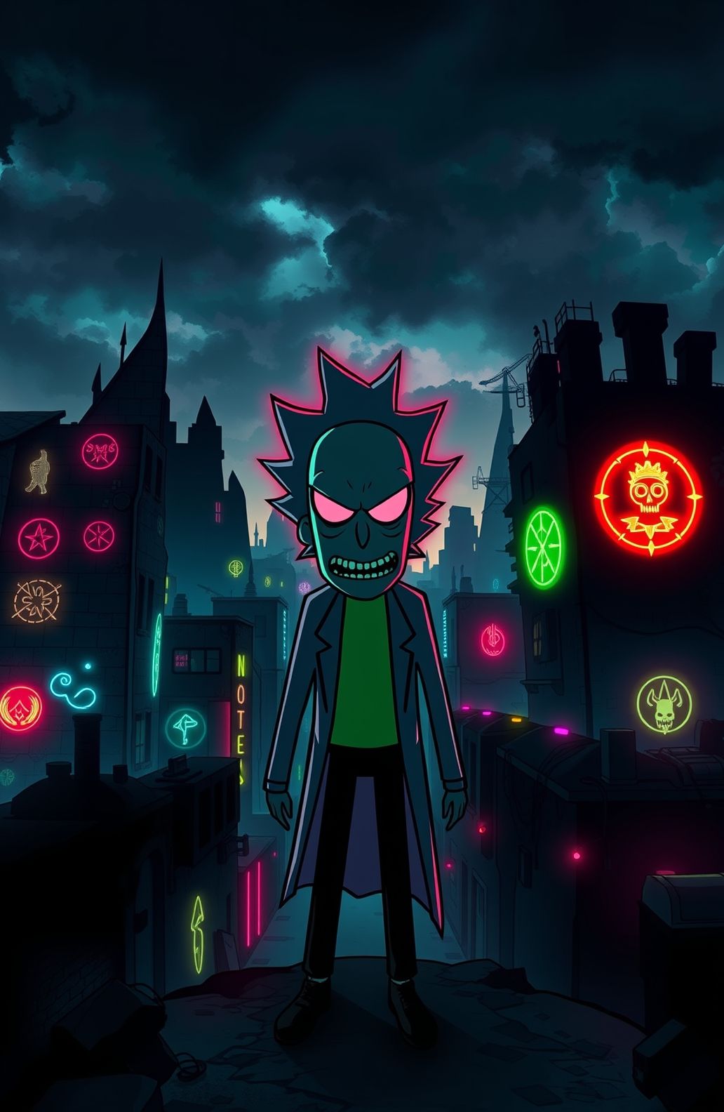Evil Morty Wallpaper
