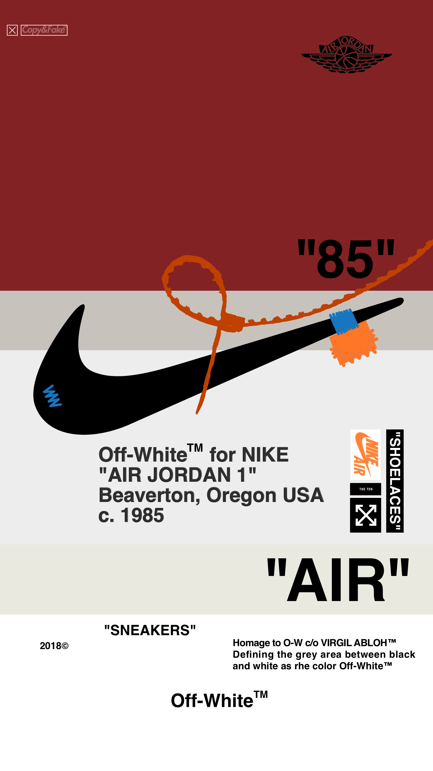 Off White iPhone Pro Max Wallpaper