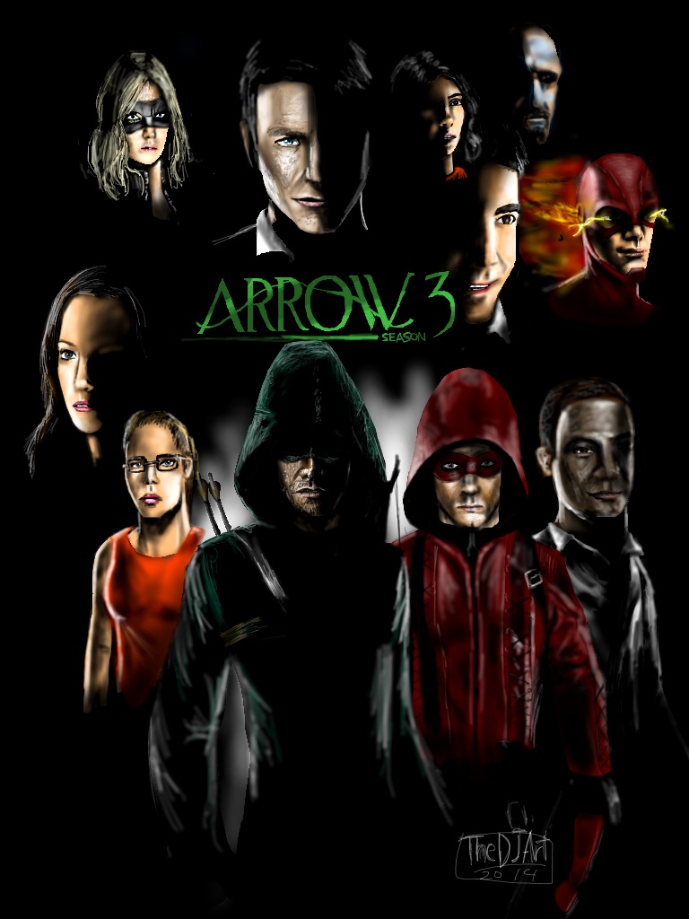 Arrow Season Wallpaper Poster