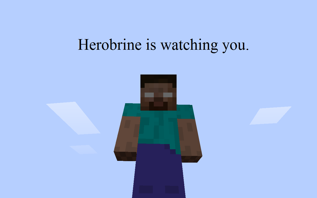 Herobrine By Darkrai88