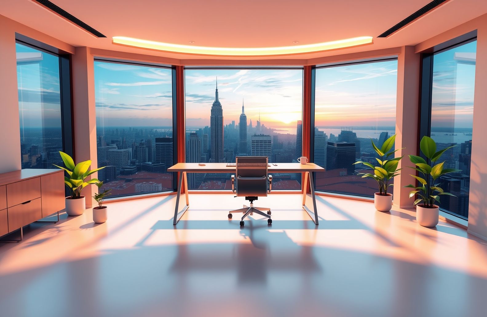 3d Office Wallpaper
