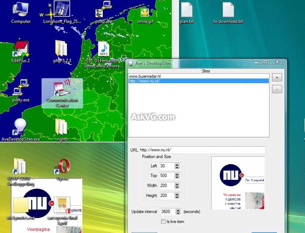 Alternative For Missing Active Desktop Feature In Windows Vista